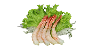 Ama ebi sashimi