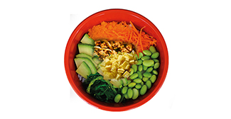 Veggie poke bowl